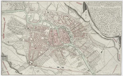Plán Berlína 1760