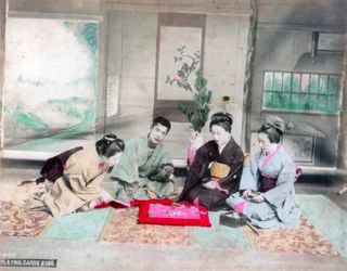 Hrací karty, Kobe, Japonsko
