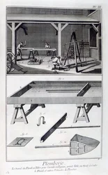 Instalatérství, 1751-1777