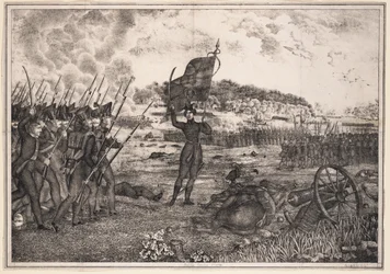 Polsko-ruská válečná scéna, 1831, 1831
