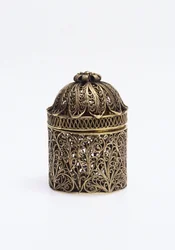 Pomandery Stříbrný zlacený pomander