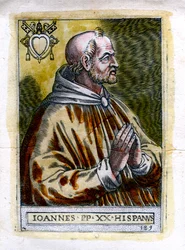 Papež Jan XXI 1215-1277, c19. století