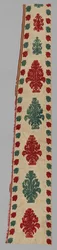 Část stanu s postelí, 1700s.