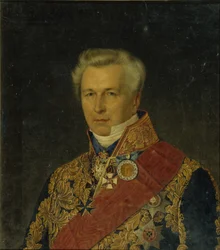 Portrét barona Lea Karlovicha Bodeho 1787-1859, 50. léta 19. století