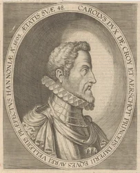 Portrét Karla III z Croÿ 1560-1612, 1600s.