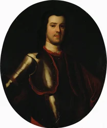 Portrét hraběte Antona Manuiloviče Deviera 1682-1745, počátek 18. stol.