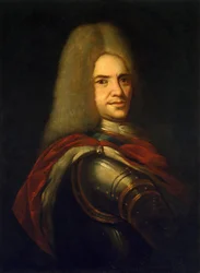 Portrét hraběte Grigorije Fjodoroviče Dolgorukij 1656-1723, počátek 18. stol.