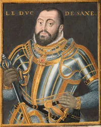 Portrét vévody Johanna Friedricha I. 1503-1554, saského kurfiřta, ca. 1550.