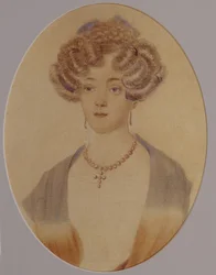 Portrét Jekatěriny Nikolajevny Gončarové 1809-1843, konec 20. a počátek 30. let 19. století