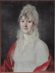 Portrét Elizavety Alexejevny Arsenyevové, rozené Stolypiny 1773-1845, počátek 19. století