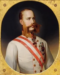 Portrét císaře Františka Josefa I. Rakouského, kolem 1870