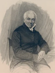 Portrét Ernsta Moritze Arndta 1769-1860.