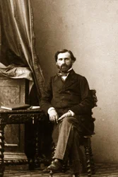 Portrét Guiseppe Verdiho 1813-1901.