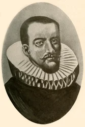 Portrét Henryho Hudsona, anglického mořeplavce v ruffu, 1609, 1937.