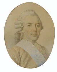 Portrét Ivana Ivanoviče Betskoje 1704-1795, polovina 18.