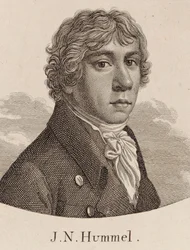 Portrét Johanna Nepomuka Hummela 1778-1837.