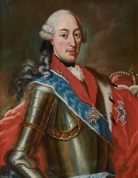 Portrét Maxmiliána III. Josefa 1727-1777, bavorského kurfiřta, druhá třetina 18. století.