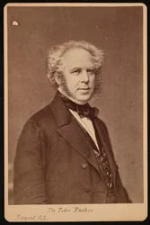 Portrét Petera Parkera 1804-1888, před rokem 1888.