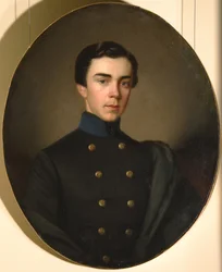 Portrét prince Alexandra Michajloviče Golitsyna 1838-1919, 50. léta 19. století