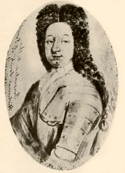 Portrét sira Williama Keitha, v brnění a paruce, 1717, 1937