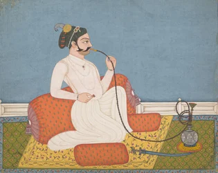 Portrét Thakur Utham Ram, Ka. 1760.