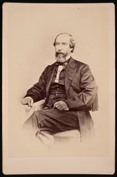 Portrét Waltera Lenoxe 1817-1874, před rokem 1874.