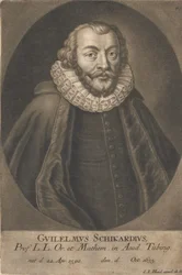 Portrét Wilhelma Schickarda 1592-1635.