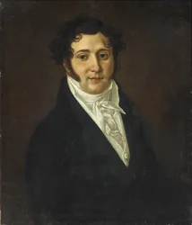 Portrét Jurije Petroviče Lermontova 1787-1831, první čtvrtina 19. století