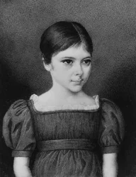 Portrét dívky, ca. 1830.