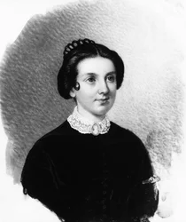 Portrét dámy, ca. 1850.