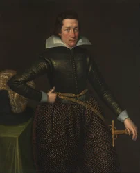 Portrét muže, c. 1610.