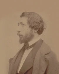 Portrét pianisty a skladatele Charlese Wehleho 1825-1883, cca 1865.