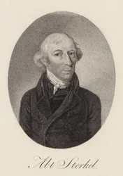 Portrét pianisty a skladatele Franze Xavera Sterkela 1750-1817, 1816.