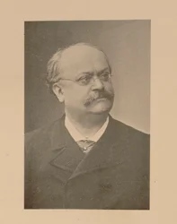 Portrét skladatele Charlese Lecocqa 1832-1918.