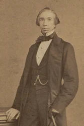 Portrét skladatele Henryho Brinleyho Richardse 1817-1885, cca 1855.