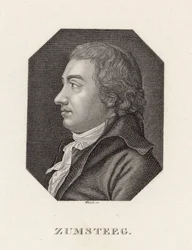 Portrét skladatele Johanna Rudolfa Zumsteega 1760-1802, c. 1800.