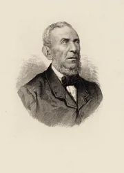 Portrét skladatele Saveria Mercadante 1795-1870.
