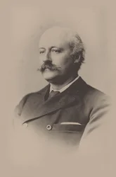 Portrét skladatele Sira Charlese Huberta Hastingse Parryho 1848-1918, 1891.
