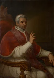 Portrét papeže Řehoře XVI. 1765-1846, c. 1840.