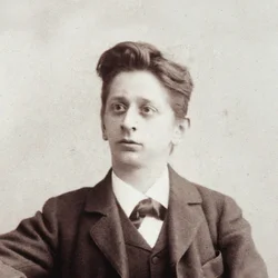 Portrét skladatele Alexandra von Zemlinského 1871-1942, c. 1900.