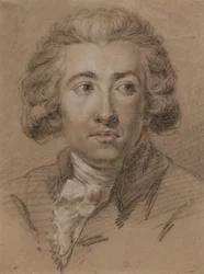 Portrét skladatele André Ernest Modeste Grétry 1741-1813, 2. polovina 18. stol.