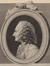 Portrét skladatele Jean-Philippe Rameau 1683-1764.