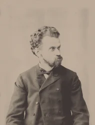 Portrait of the conductor and composer Eduard Nápravník 1839-1916.
