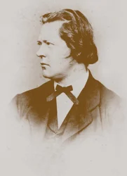 Portrét varhaníka a skladatele Theodora Kirchnera 1823-1903.