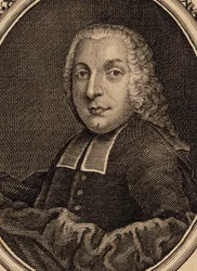 Portrét básníka a libretisty Pietra Metastasia 1698-1782.