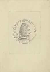 Portrét houslisty a skladatele Michele Mascittiho 1663-1760, 1726.