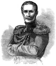 Princ Aleksandr Sergejevič Menšikov, ruský vojenský velitel, 1853