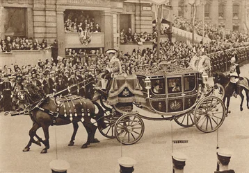 Princezna Elizabeth a její bratranec Lord Lascelles s princeznou Royal, 1937