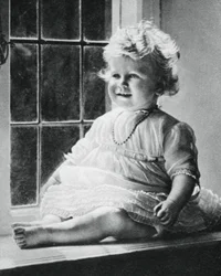 Princezna Alžběta v St Pauls Walden Bury, 1927, 1937