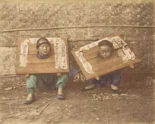 Vězni, 70. léta 19. století.